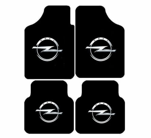 CRTATE 4 Stück Auto Leder FußMatten, für Opel Astra J/GTC/Sports Tourer 2009-2015 Langlebige rutschfest Nach Maß Auto FußMatten wasserdichte Auto Teppiche ZubehöR