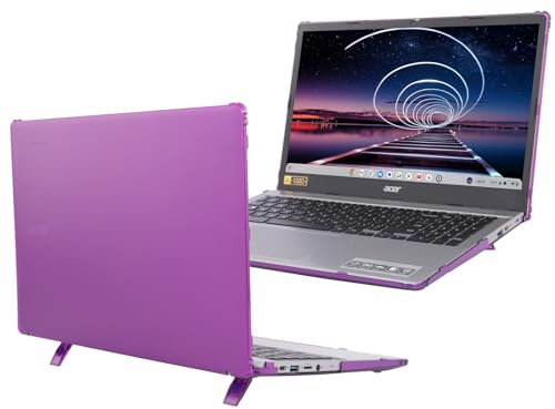 mCover Nur kompatibel mit Acer Chromebook 315 CB315-5H Serie 2023–2025 15,6 Zoll (39,6 cm) Notebook-Computer (nicht für andere Acer-Modelle), Violett