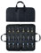 Messertasche,Messerkoffer Messer Taschen Messer Vitrine,Knife Display Case,Taschenmesser Roll Tasche mit 18 Slots,Klappmesser Halter für die Sammlung,Messer Veranstalter für taktische Camping EDC