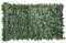 Outsunny Haie Artificiel Brise-Vue décoration Rouleau 3L x 1H m Feuillage réaliste Anti-UV Vert Foncé