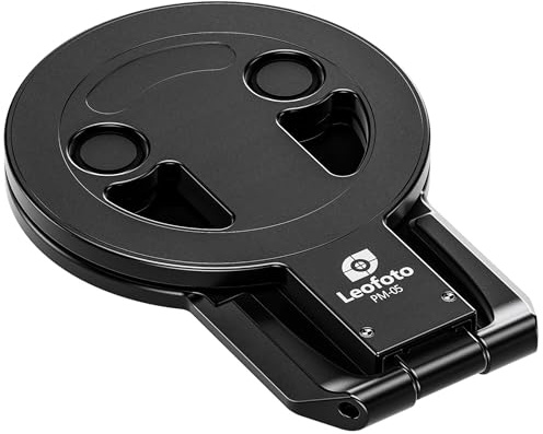 Leofoto Halterung PM-05 Magnetischer Smartphonehalter Black