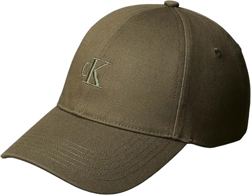 Calvin Klein Damen Verschluss Monogram Embroidery Baseball Cap Lv04k5024g
