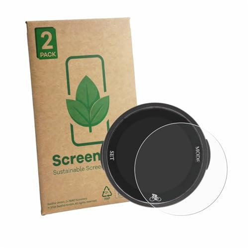 ScreenLeaf 2 Stück Schutzfolie für Ejoyous Bike Computer [nachhaltiger Displayschutz, Folie, transparent, kratzfest]