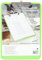 Wedo 576611 Klemmbrett A4, Stifthalter, Aufhängeöse, Metallklemme 32, 9 x 22, 7 x 1, 5 cm, Polystyrol, Hellgrün