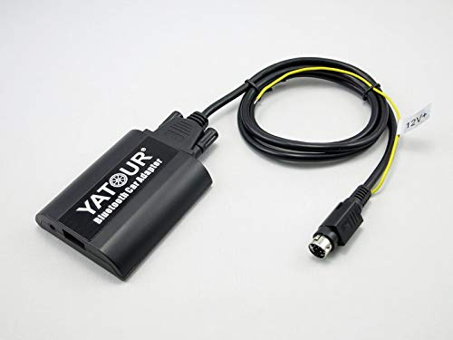 Volvo-Bluetooth-Adapter, digitaler Auto-Stereo-AUX-Adapter, Freisprecheinrichtung, mit Aufladung und 3,5-mm Musikeingang, für alle Modelle der SC-XXX Serie 1994–2006 (BTA-Volsc)