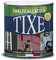 TIXE Smalto all'Acqua – Finitura Lucida e Resistente per Legno e Metallo, NERO LUCIDO 25 LT
