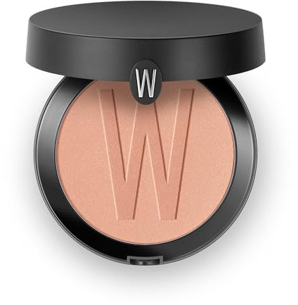 WYCON cosmetics PARTNER IN TIME Long lasting compact blush, fard compatto dalla texture super fondente e altamente sfumabile (115 REDDISH VIBES)