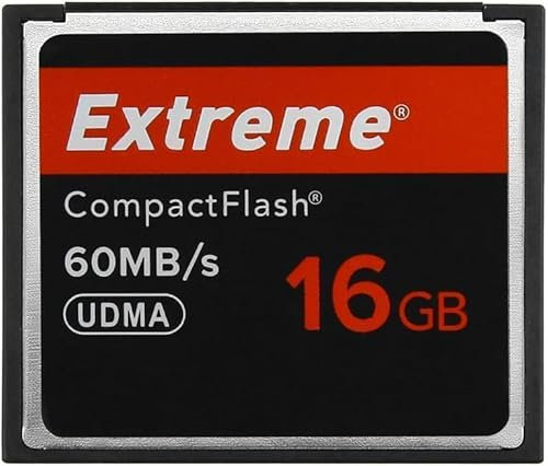 Extreme Carte mémoire Compact Flash 16 Go pour photographe professionnel, vidéographe, amateur