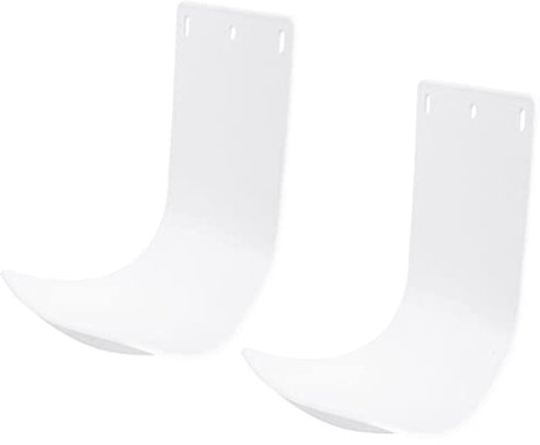Yardwe 2 Stücke Seifenspender Tropfschale Wand Seifenschale Desinfektionsspender Abtropfschale Spender Wandmontage Kunststoff Tropfschutz Drip Tray für Wandspender Eurospender