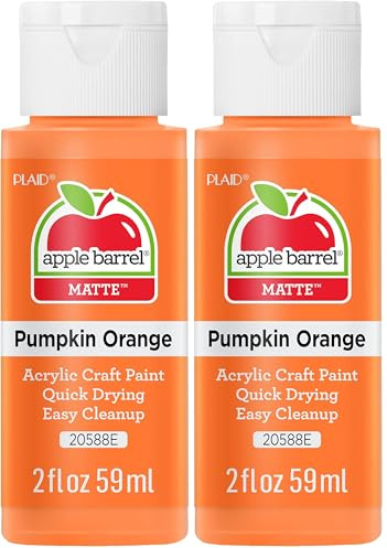 Plaid JA20588 Acrylic Paint, Pumpkin Orange, 2 oz (Pack of 2)
