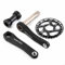 NaLsa Single-Speed-Kurbelgarnitur GOLDIX-RD-Ersatz (Kurbelarme, Einzelzahnscheibe, Welle). Das Kurbelarm-Set Ist for Die Meisten Single-Speed (Color : 28t, Size : 110mm)