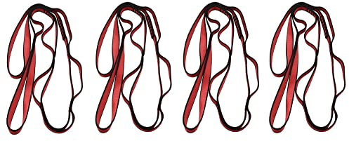 4 x Yoga-Dehnungsgurt-Verlängerungsgurt für Aerial Yoga Hängematte Schaukel Anti-Schwerkraft-Verlängerungsgurt