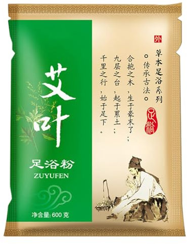 Detox Foot Soak, 100 Beutel natürlicher Mugsterpulver -Pulver -Fuß -Spa Einweichen, Einweg -Portabe Kräuterfuß -Einweichen für Heimreisegeschenk, Fuß Spa Einweichen