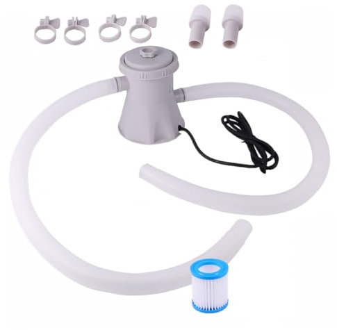 Yardenfun Limpiador De Piscinas Bomba De Agua De Plástico Filtro De Piscina Herramienta De Limpieza Durabilidad