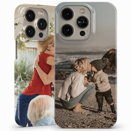 Personalised Phone Case for iPhone 13 Pro - Strong & Secure Case | Full Print Design with Personal Photos or Text for a Unique Look