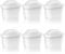 BREAUILL Water Filter Cartridges, Replacement for Brita Maxtra Pro All-in-1, Maxtra+ Plus, Water Filter Compatible with Brita Marella Jug Kettle, Reduce Impurities & Odor, Get Clean Water (6PCS)