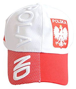 Kappe Motiv Polen Poland Fahne, Nation - Cap mit polnischer Fahne