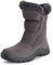 Polar Donna Memory Foam Doppia Apertura Con Zip Nylon Impermeabile Di Spessore Pelliccia Ecologica Foderato Inverno Pioggia Neve Stivales - Grigio - UK6/EU39 - YC0664