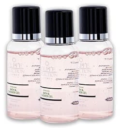 30 ml Elite Selection London Bath & Shower Gel Bottle With Lemon Extract Refreshing Bath & Shower Gel Guest House Bath & Shower Gel Eurosplash Amenities Hotel B&B Guest House Gym Travel (Pack Of 25)