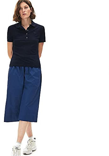 Lacoste Damen PF5462 Polohemd, Marine, 48