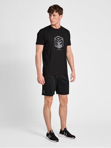 hummel hmlOFFGRID T-Shirt Schwarzgrau, M Herren