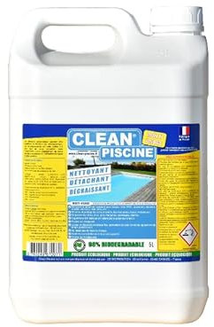 Nettoyage Piscine Spa Terrasses | Multi-usages qualité supérieure | 5000 ml : détache, dégraisse et protège intérieur et extérieur. Biodégradable 98%.