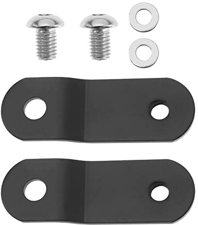 OTOTEC 2PCS Gas Tank Rising Lift Kit Compatible with Sportster XL883 1200 48 72 Motorcycle Replacement Parts Steel Black 1.5 Inch