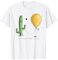 cactus & balloon Maglietta