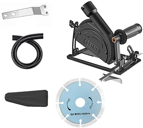 Angle Grinder Stand, 45 Degrees Adjustable Holder for 100-125mm Angle Mill, Machine Base(D)