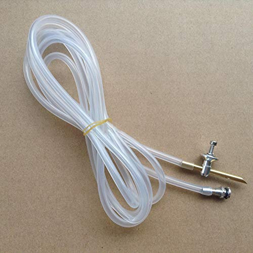 KUENCE RC Boot Wasserkühlung Set Einlass + Auslass Mund/Nippel/Düse 3x5mm transparentes Silikonrohr L2m for Motor/ESC