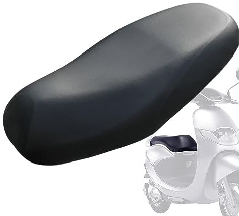 Fulenyi Motorrad-Sitzbezug Wasserdichter Leder Sitzbezüge Sitzabdeckung Kissen Motorrad Sitzbankbezug Staubkissenbezug Schutz Sitzbank Sitzkissen mit Gummiband für Motorrad Roller