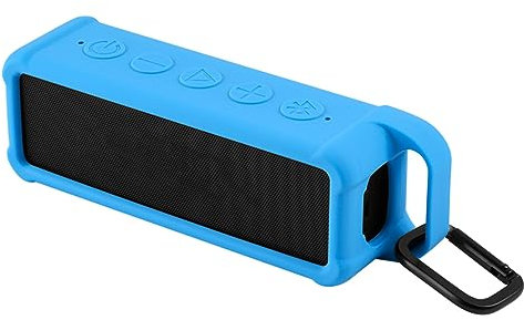 ZLiT for Anker Soundcore 2 Silicone Cover,Portable Silicone Cover Skin Case for Anker Soundcore 2 Portable Speaker (Blue)