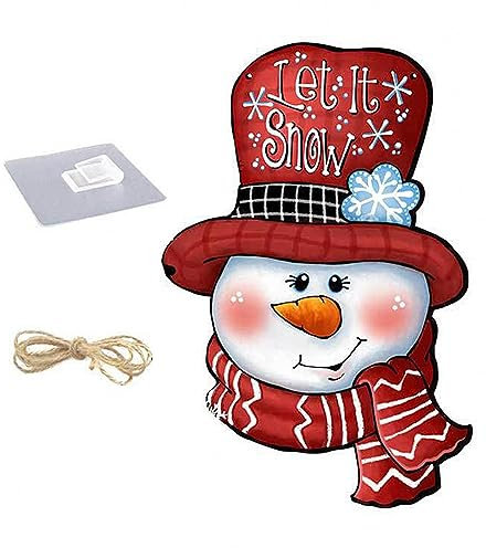 Schneemann Türhänger,Weihnachtsdekorationen aus Holz | Weihnachtsdekorationen, Christbaumschmuck, Christbaumspitze