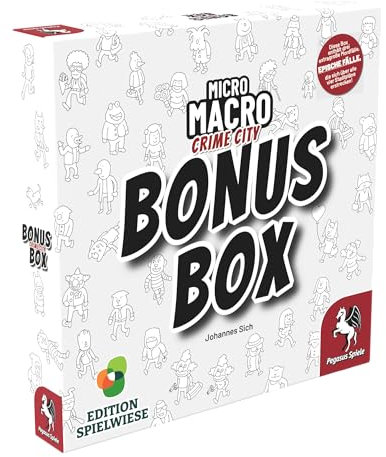 Pegasus Spiele MicroMacro: Crime City - Bonus Box (Edition Spielwiese)