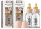 BIBS Baby Glass Bottle. Paquete de 2. Anticólicos. Tetina redonda de látex de caucho natural. Favorece la lactancia natural, Complete Set - 110 ml (Pack of 2), Blush