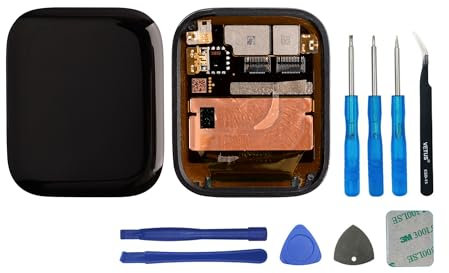 swark Sostituzione display LCD compatibile con Watch Series 8 41 mm A2772&A2773 GPS/GPS+Cellular LCD Screen e Digitizer Assembly + Tools