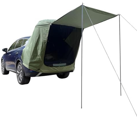 DRYFAL Auto-Heckklappenzelt für Vw Golf 7 2013-2016- Sonnen- und winddichtes, universelles Heckklappen-Auto-Campingzelt, Outdoor-Ausflug