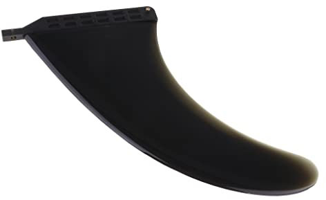 Luzhengyang Kostenlose 22,9 cm Mittelflosse – Gewicht, verstärkt – zum Surfen und Paddeln – schwarzer universeller Soft-Top-Surfbrett-Ersatz – Wassersportzubehör