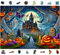 WOODEN.CITY Wooden Jigsaw Puzzles for Adults - Challenging 1000 Piece Halloween Puzzle, Unique Puzzles for Adults, 1000 Piece Jigsaw for Puzzle Enthusiasts (Ghostly Pumpkin Night)