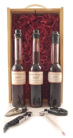 Fonseca/1927 Martinez/1948 Quinta Do Noval Vintage Port Legendary Vintages of Vintage Port 1912 Fonseca/1927 Martinez/1948 Quinta Do Noval Vintage Port (Decanted Selection) 20cls Triple pack
