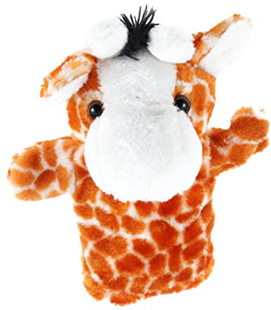 ifundom Cartoon Giraffe Hand Puppet Aus Plush Interaktives Geschichtenerzählen Spielzeug Für Junge Mädchen Fördert Fantasie Und Eltern-Junge Mädchen-bindung