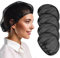 Nogeqi 4 redecillas elásticas para el pelo de cocina, gorro de cocinero elástico para mujer, unisex, ajustable, gorro de cocinero para dormir, reutilizable, lavable para taller, sombrero de hombre