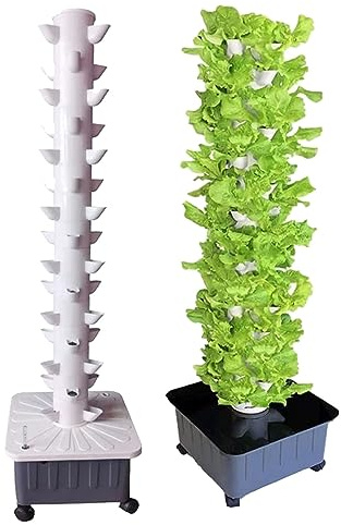 Hydroponik-Anbausystem Hydroponische Türme, Hydroponische Anbausystem-Kits für Obst und Gemüse, Hydroponisches Anbausystem für Tower Garden, Erdlose Anbautürme