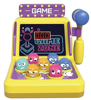 #winning Smack A Mole Hammer Speed Challenge Game LED Light Up Moles with Sounds