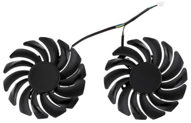 FDMOZRE 87MM PLD09210S12HH Kühlerlüfter für MSI GTX 1660 SUPER Ti für Ventus XS OC Grafikkartenkühlung