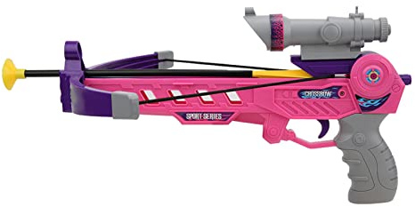 Syrisora Crossbow Gun with Suction Cup, Safety Parent-Child Interaction Toy for Intellectual Development and Logical Thinking, Suitable for Boys and Girls Age 7-14