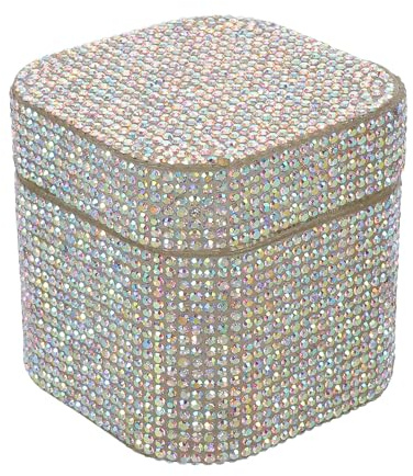 Coupelle à Ongles Nettoyage de Brosse en Verre Cristal pour Nail Art | Petit Format, Plastique et Verre Robustes, Usage en Salon Professionnel, Design Moderne Chic