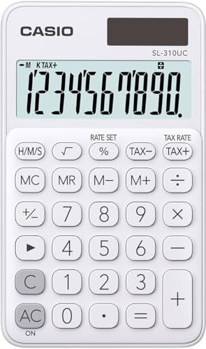 Casio SL-310UC-WE Tischrechner Schwarz
