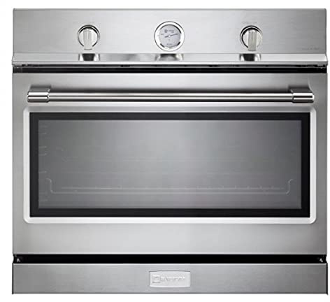 Verona VEBIG30NSS 30 inch Built-In Gas Single Wall Oven with 3.5 cu. ft. Capacity, Convection in Stainless Steel