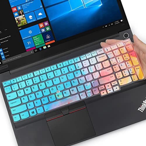 Keyboard Cover for 15.6 Lenovo ThinkPad E15, L15, T15, T15p, T15g, P15, P15s, P15v, E580, E590, E595, L580, L590, P52, P53, P72, P73, T570, T575, T580, T590 - Gen 1/2/3/4 -CF